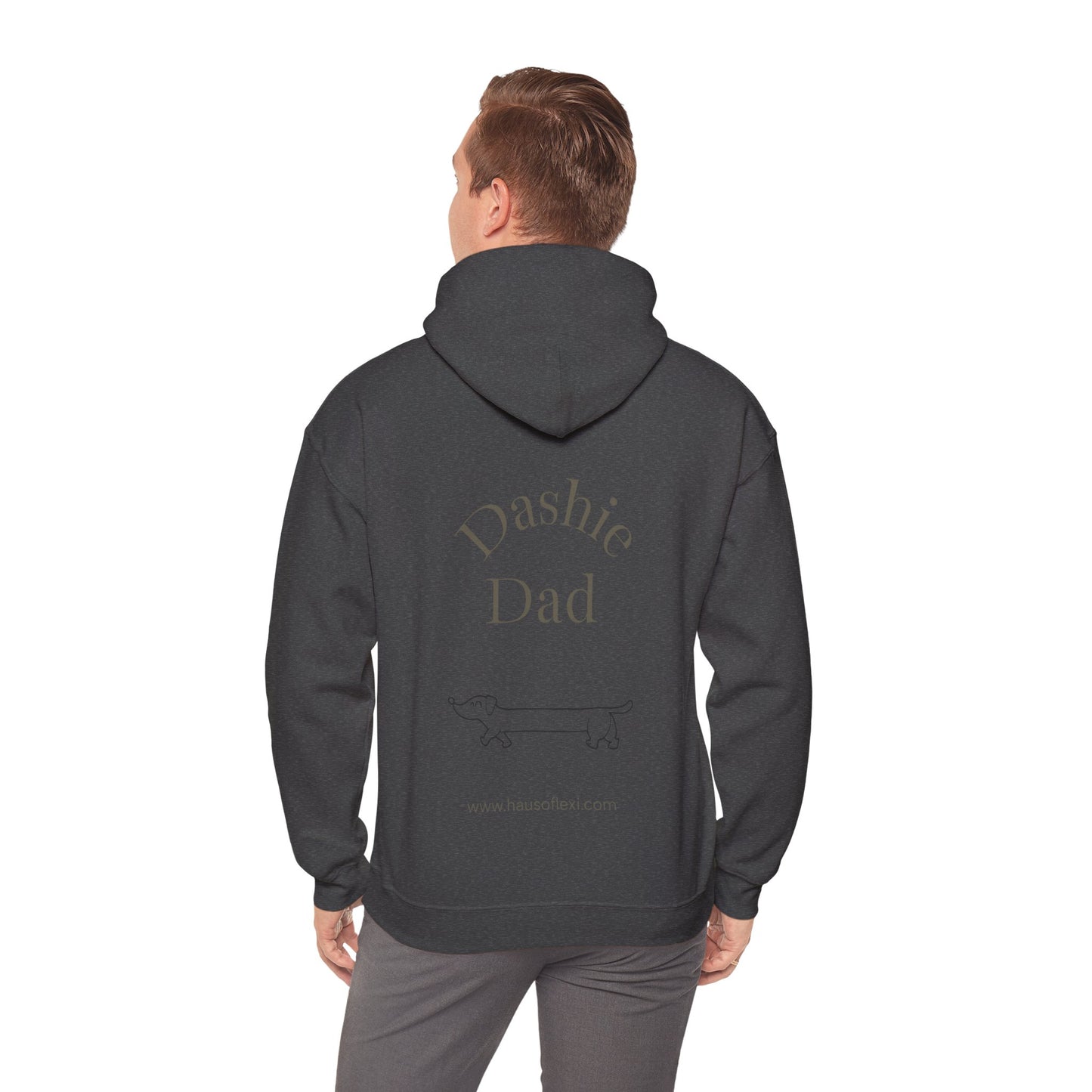 Dachshund Dad Hoodie - Unisex Sweatshirt Haus of Lexi Design