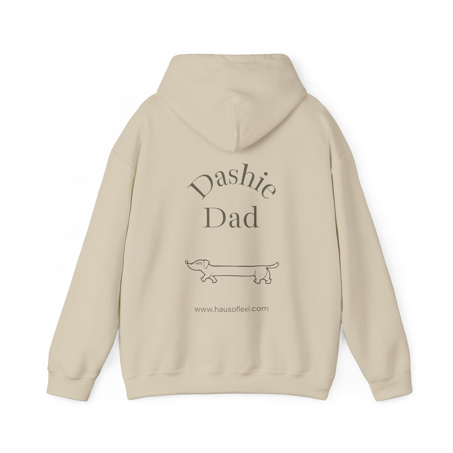 Dachshund Dad Hoodie - Unisex Sweatshirt Haus of Lexi Design