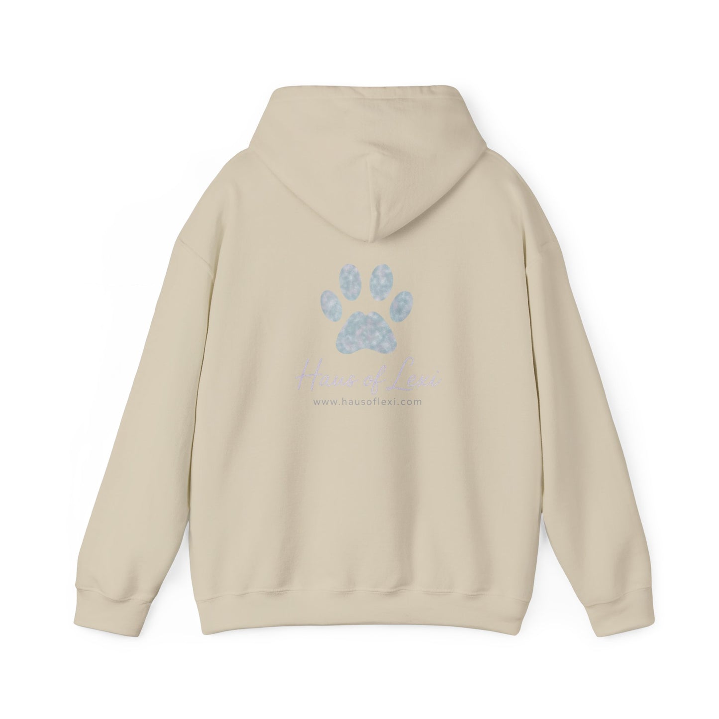 Cozy Pet Lover's Hoodie, Unisex Animal Paw Sweatshirt, Gift for Dog Owners, Cute Pet Apparel, Birthday Gift for Her