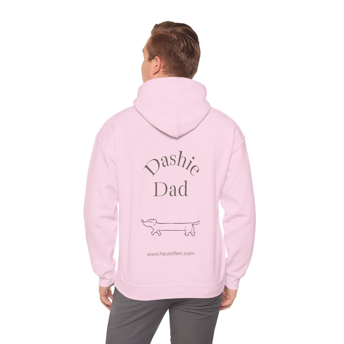 Dachshund Dad Hoodie - Unisex Sweatshirt Haus of Lexi Design