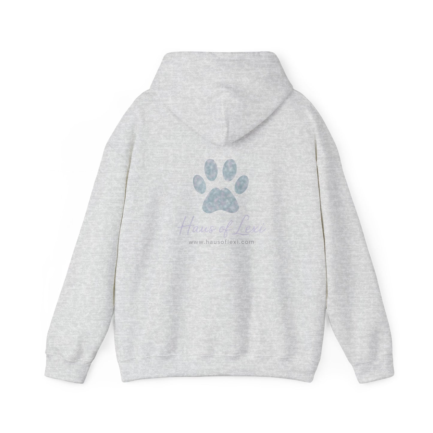 Cozy Pet Lover's Hoodie, Unisex Animal Paw Sweatshirt, Gift for Dog Owners, Cute Pet Apparel, Birthday Gift for Her