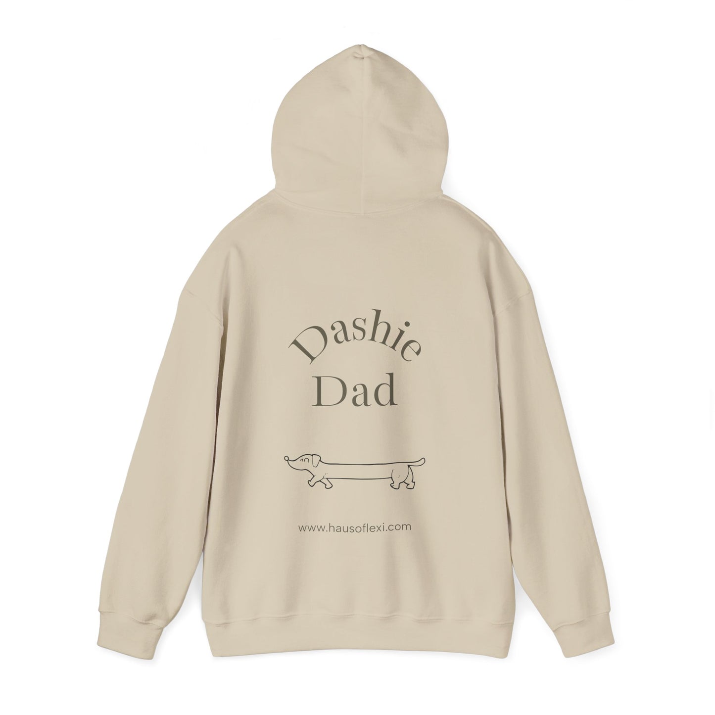 Dachshund Dad Hoodie - Unisex Sweatshirt Haus of Lexi Design