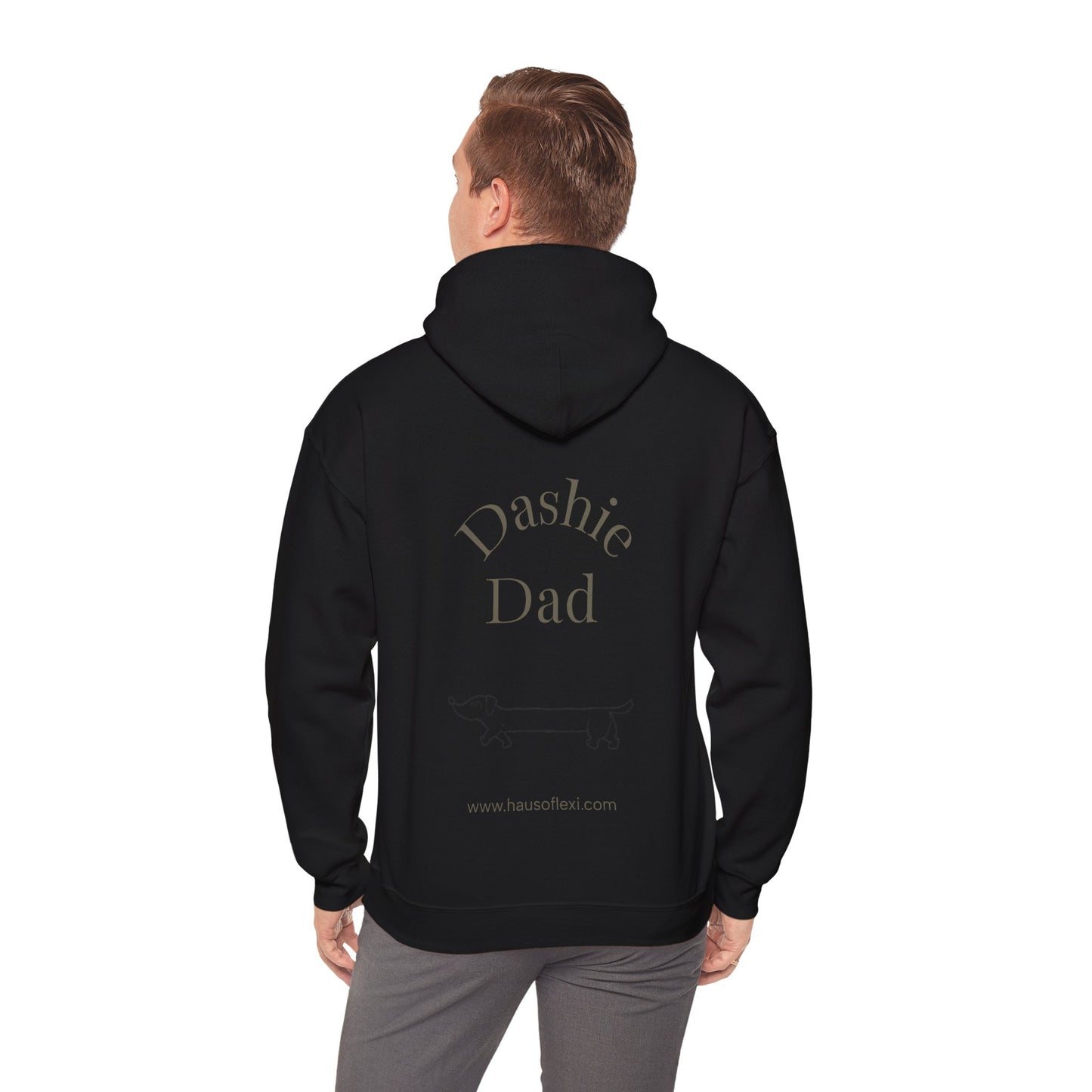 Dachshund Dad Hoodie - Unisex Sweatshirt Haus of Lexi Design