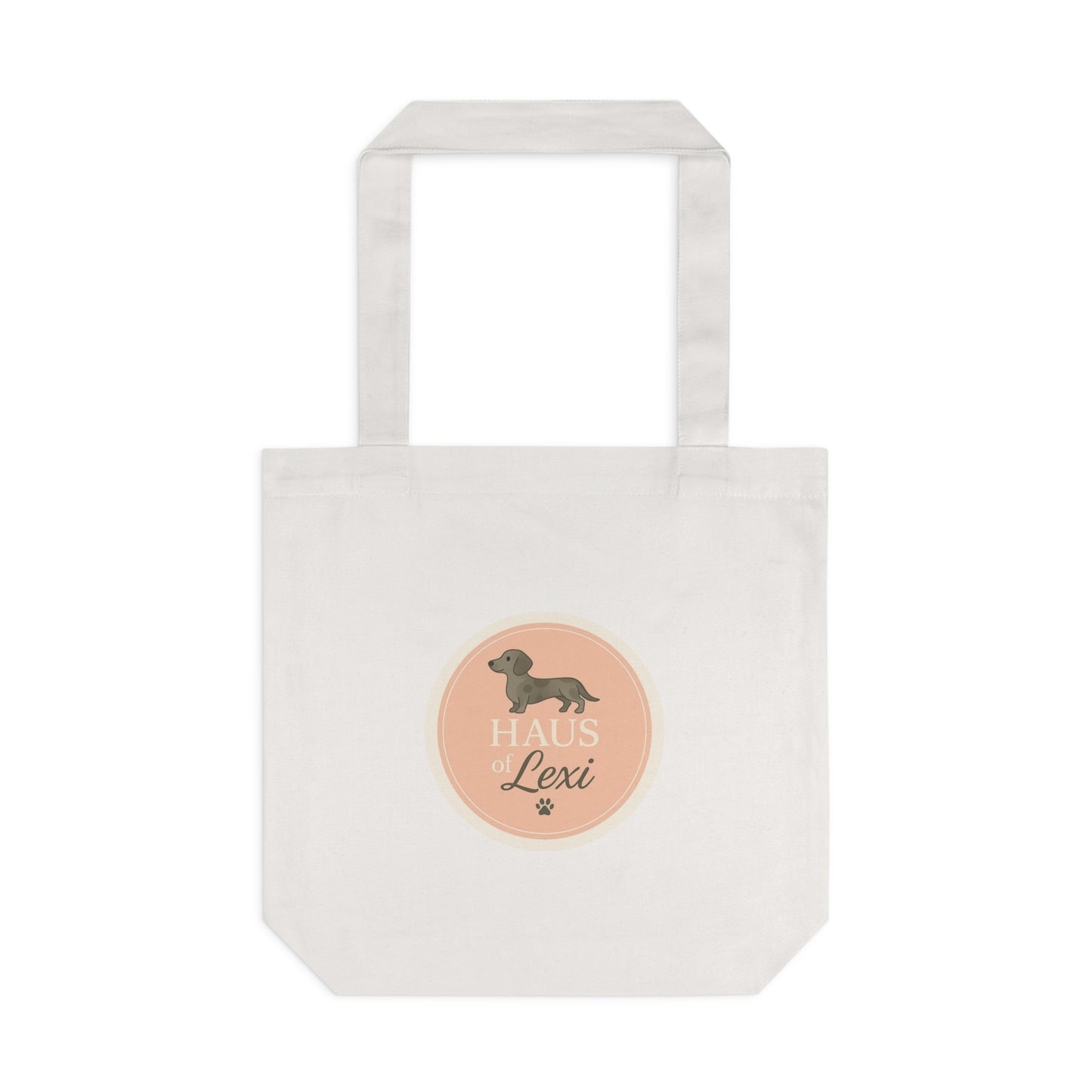 Haus of Lexi Personalized Dog Lover Tote Bag