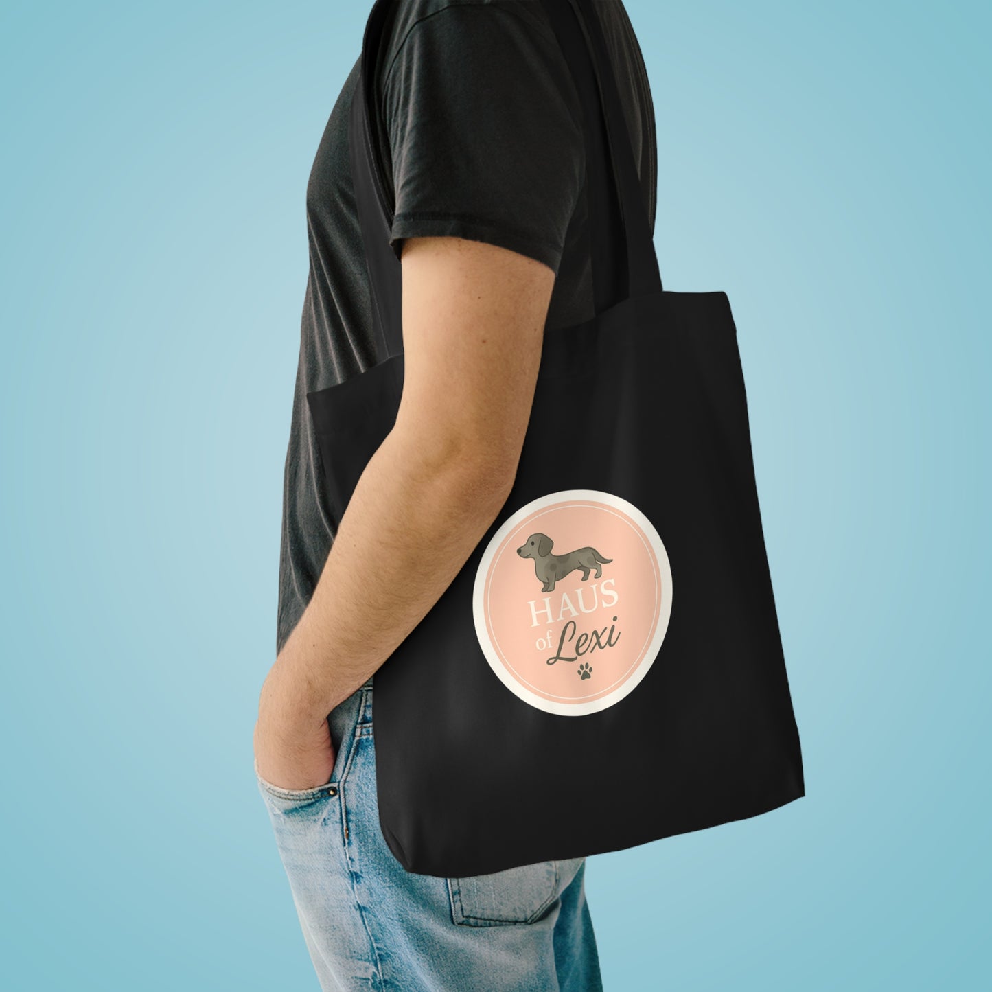 Haus of Lexi Personalized Dog Lover Tote Bag