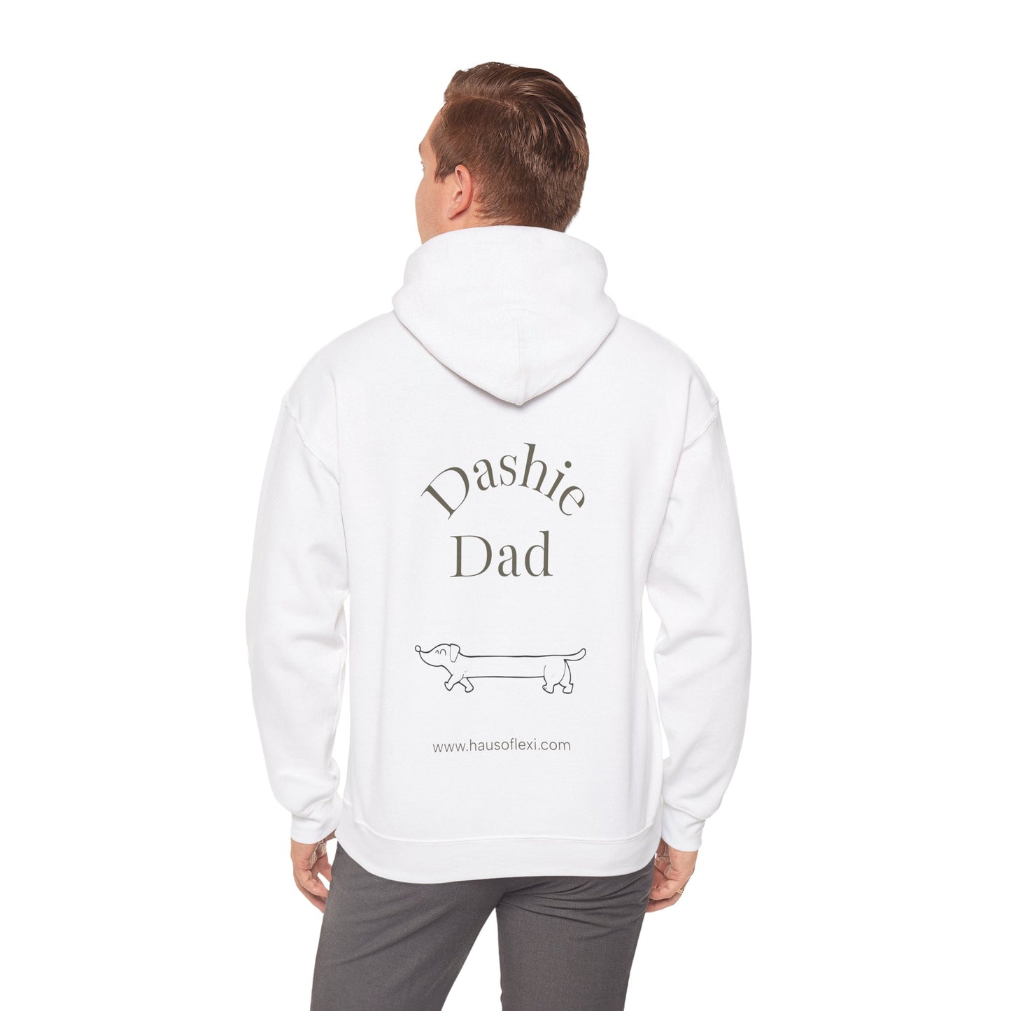 Dachshund Dad Hoodie - Unisex Sweatshirt Haus of Lexi Design