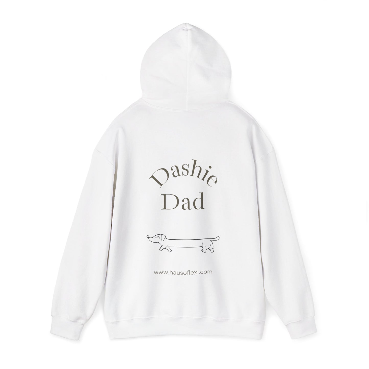 Dachshund Dad Hoodie - Unisex Sweatshirt Haus of Lexi Design