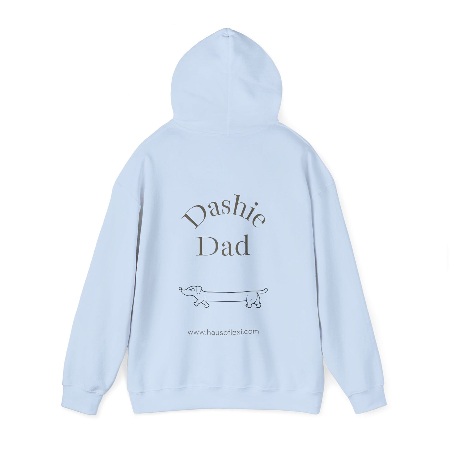 Dachshund Dad Hoodie - Unisex Sweatshirt Haus of Lexi Design