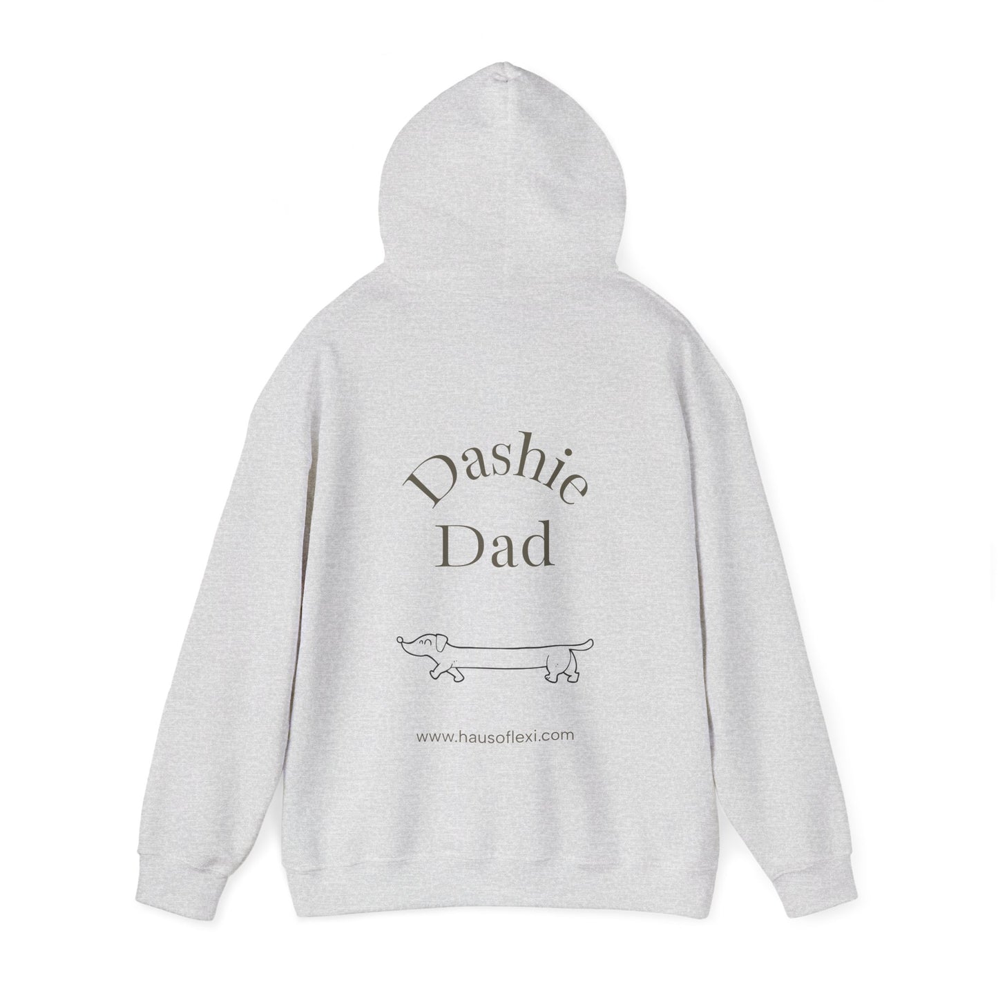Dachshund Dad Hoodie - Unisex Sweatshirt Haus of Lexi Design