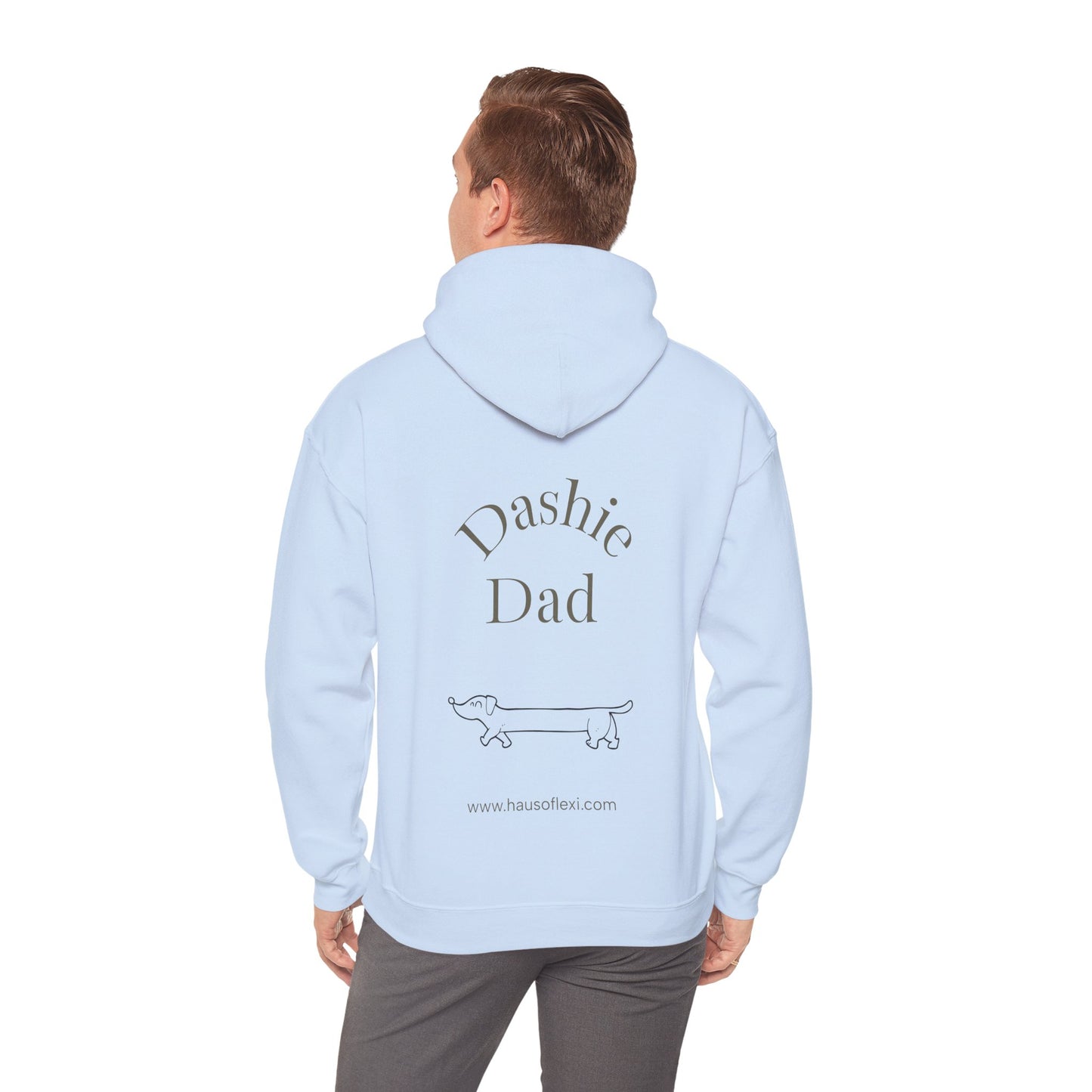 Dachshund Dad Hoodie - Unisex Sweatshirt Haus of Lexi Design
